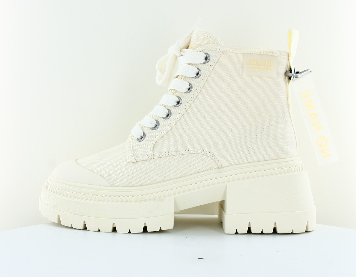 Noname Strong boots canvas beige