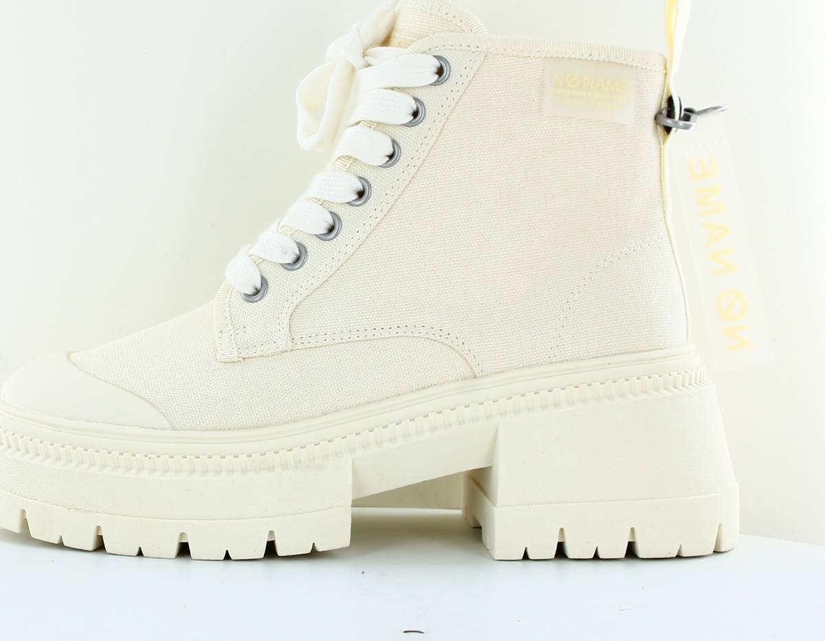 Noname Strong boots canvas beige