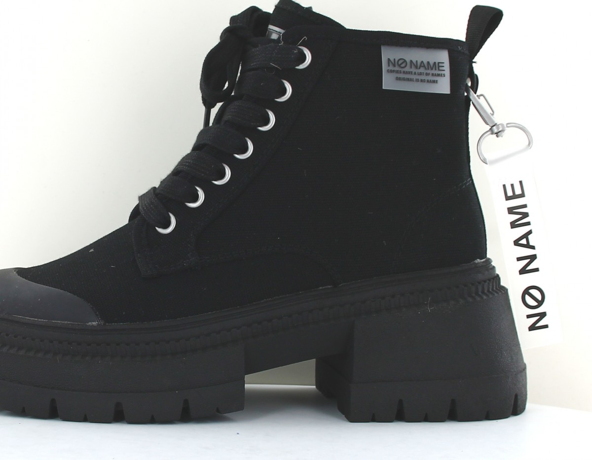 Noname Strong boots canvas noir