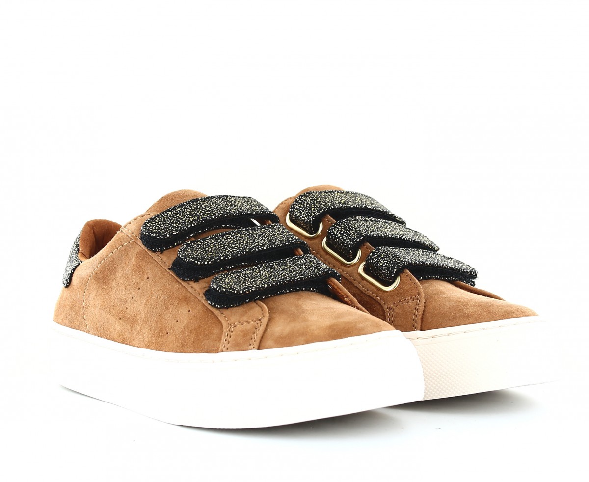 Noname Arcade straps suede marron or noir