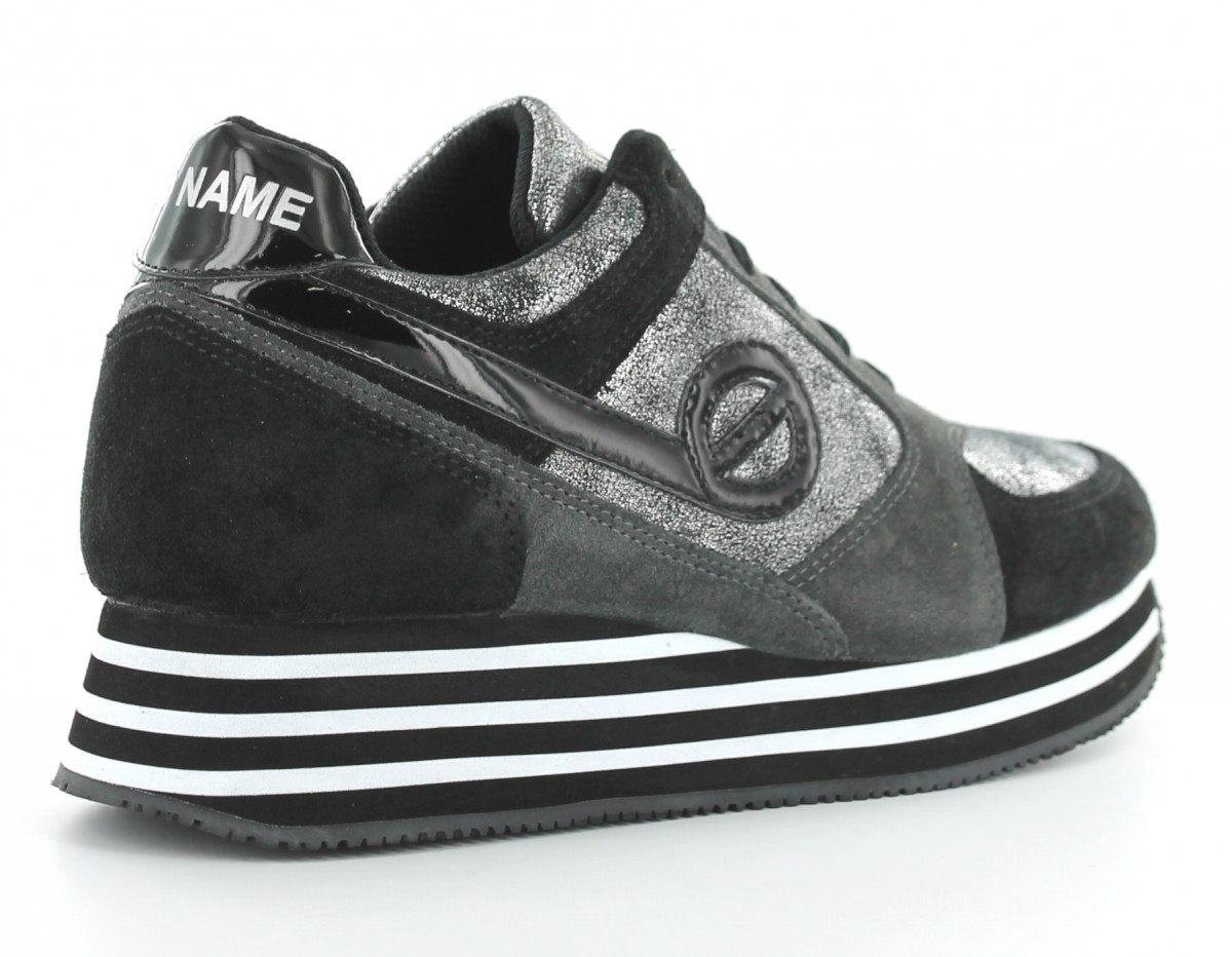 Noname parko jogger NOIR/GRIS/NOIR