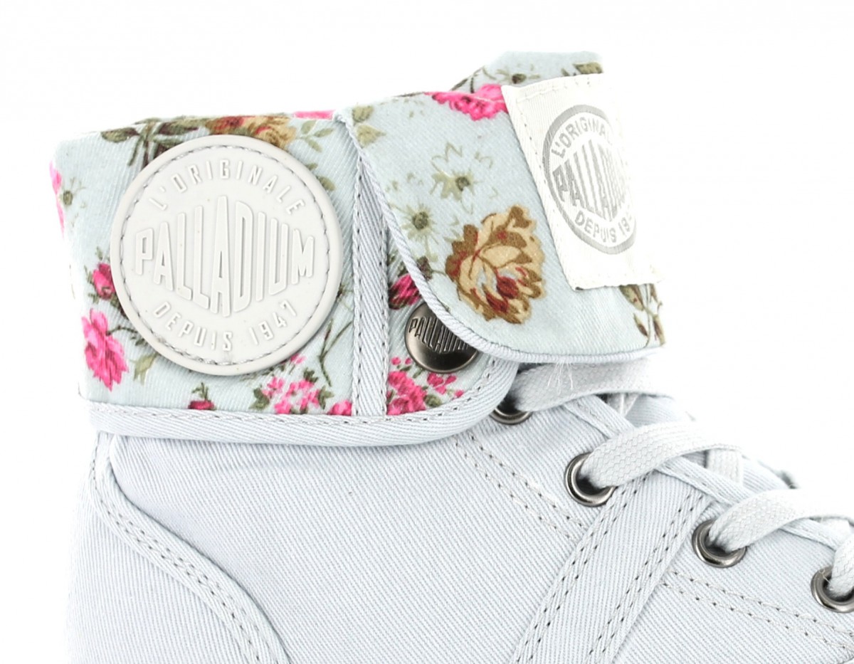 Palladium Baggy twl flower GRIS/FLEUR