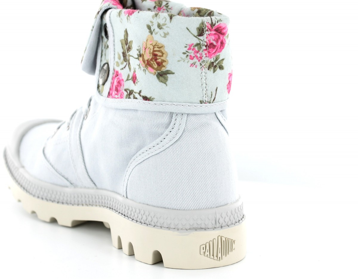 Palladium Baggy twl flower GRIS/FLEUR