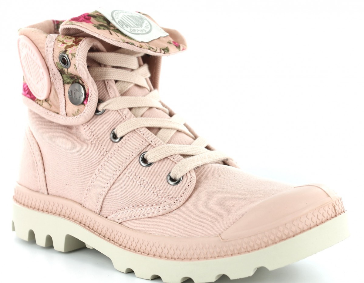 Palladium Baggy twl flower ROSE/FLEUR
