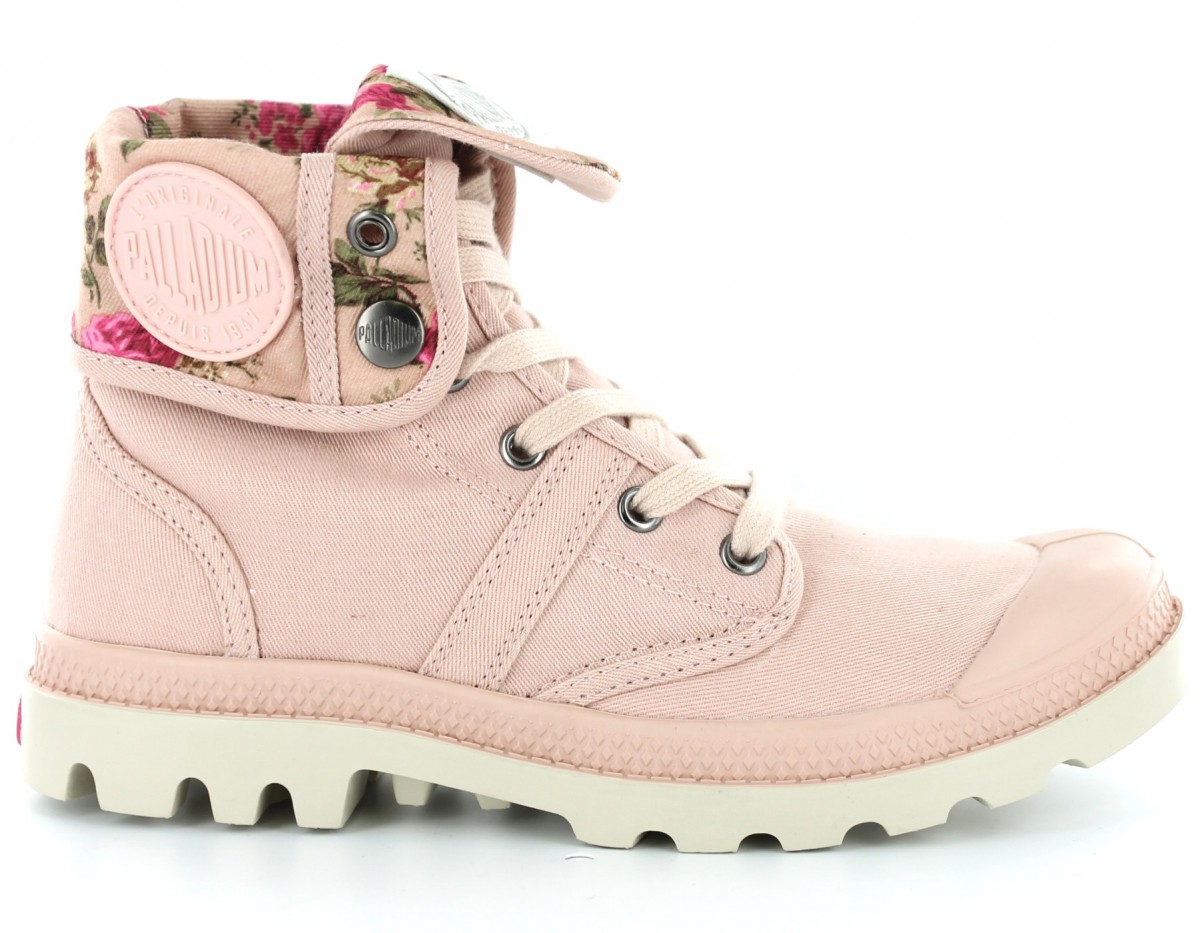 Palladium Baggy twl flower ROSE/FLEUR
