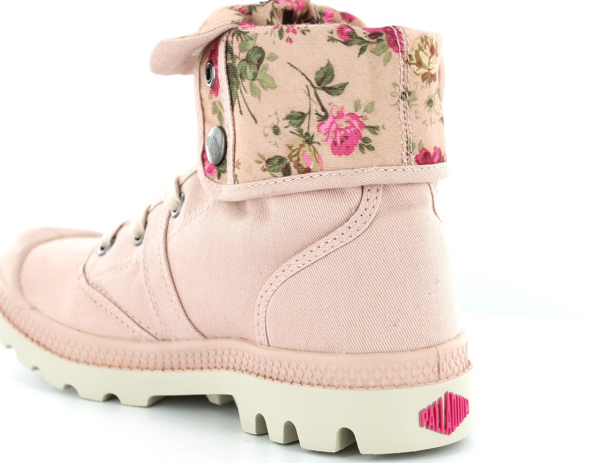 Palladium Baggy twl flower ROSE/FLEUR