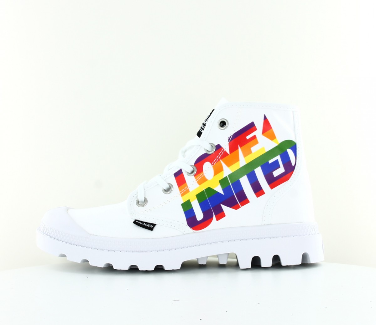 Palladium Hi pride blanc multicolor