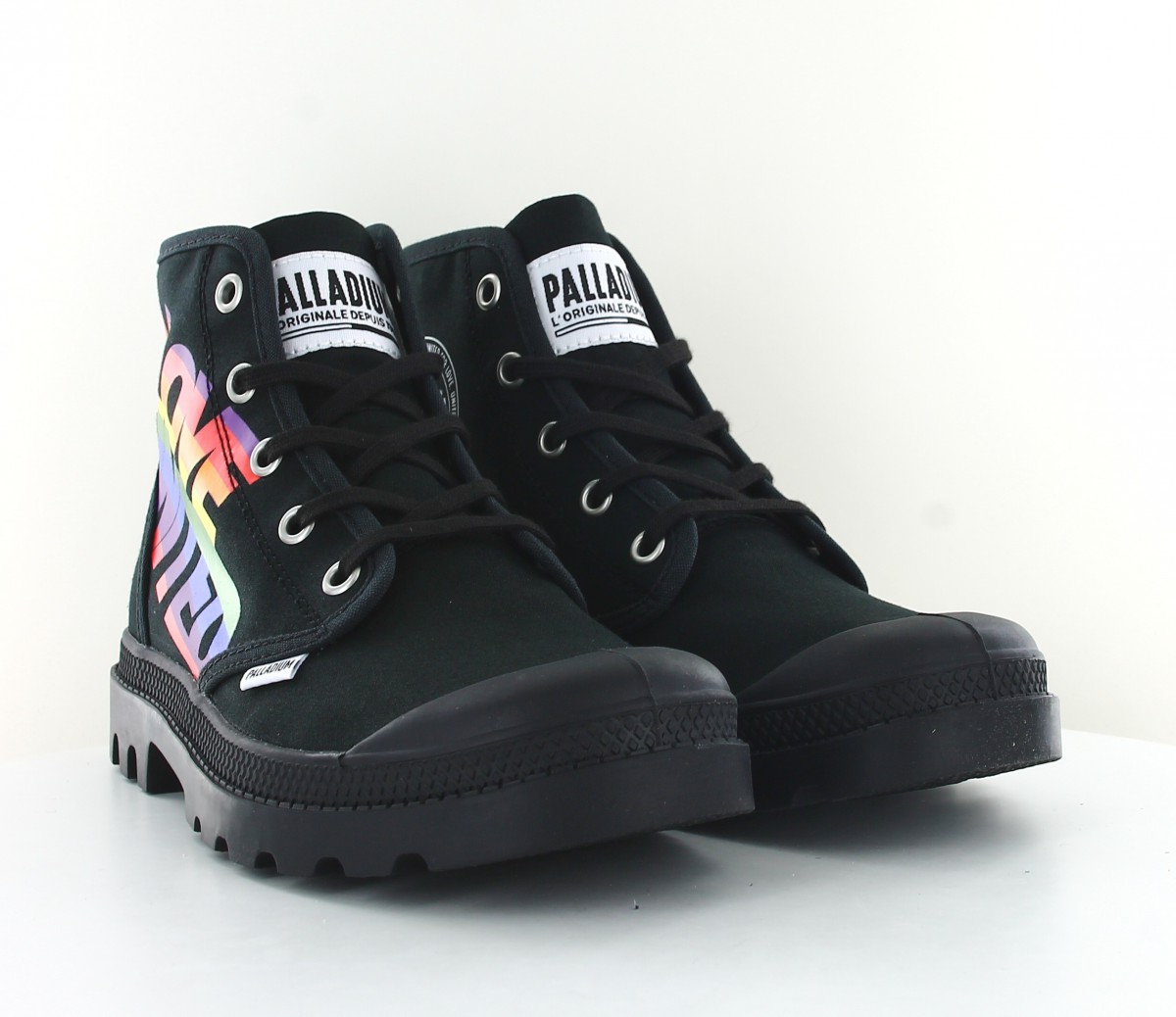 Palladium Hi pride noir multicolor