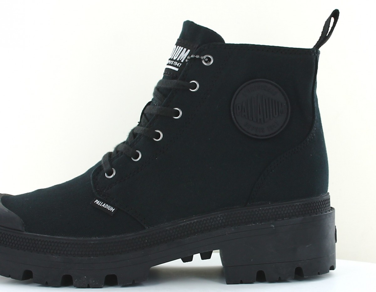 Palladium Pallabase twill noir noir