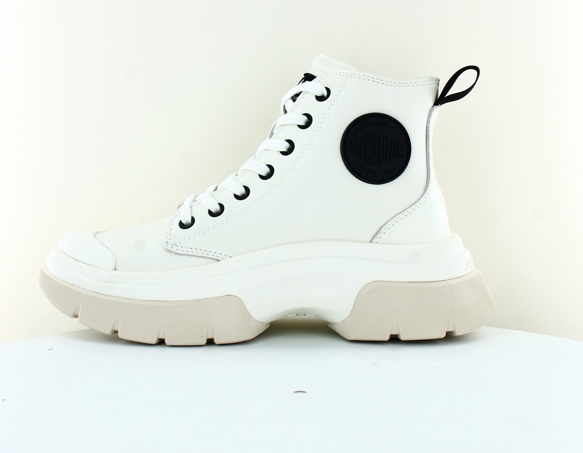 Palladium Pallawave leather blanc beige