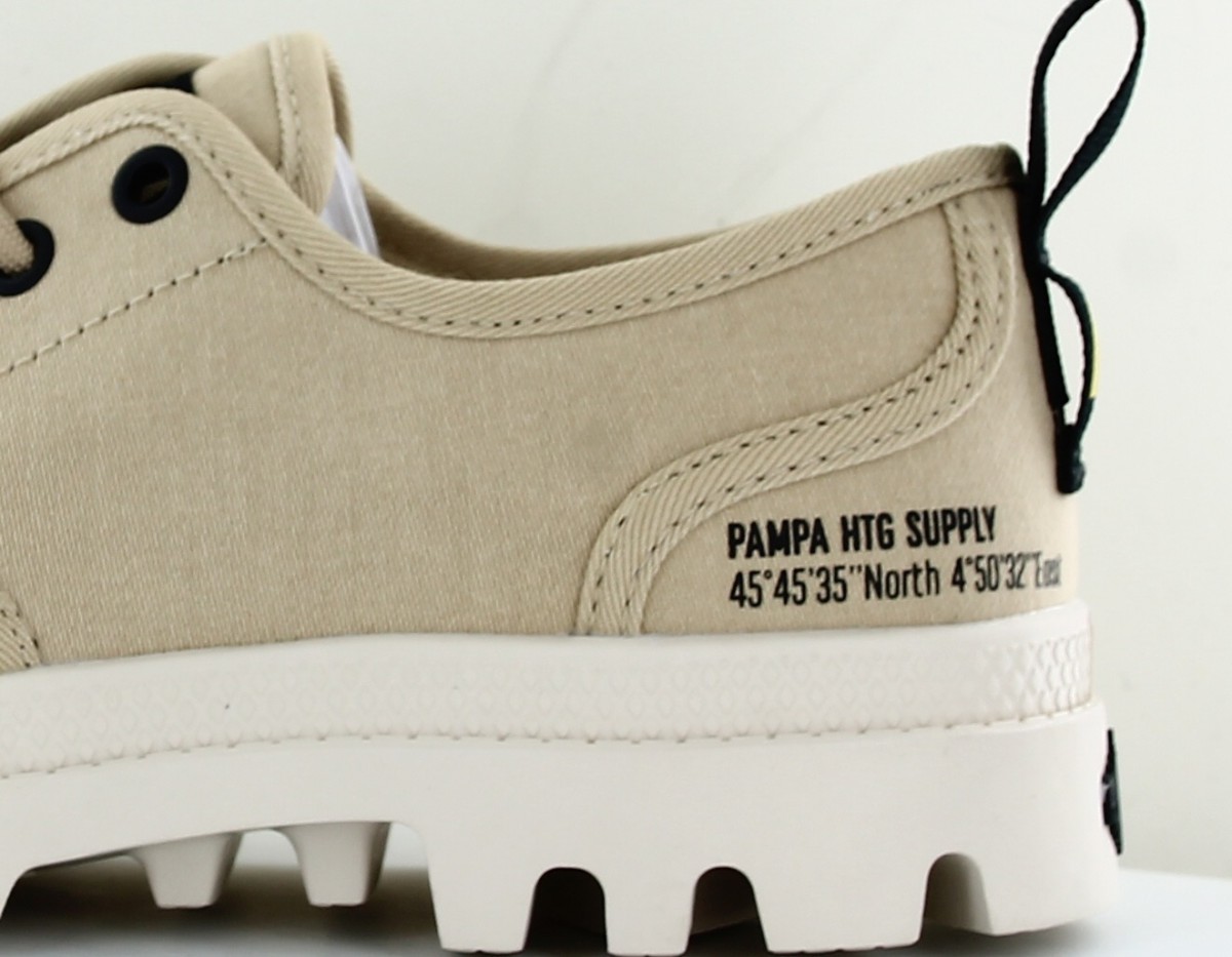 Palladium Pampa ox htg beige blanc