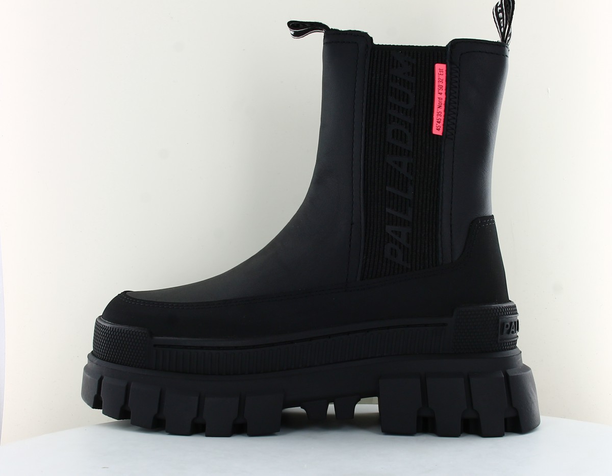 Palladium Revolt chelsea ranger noir noir