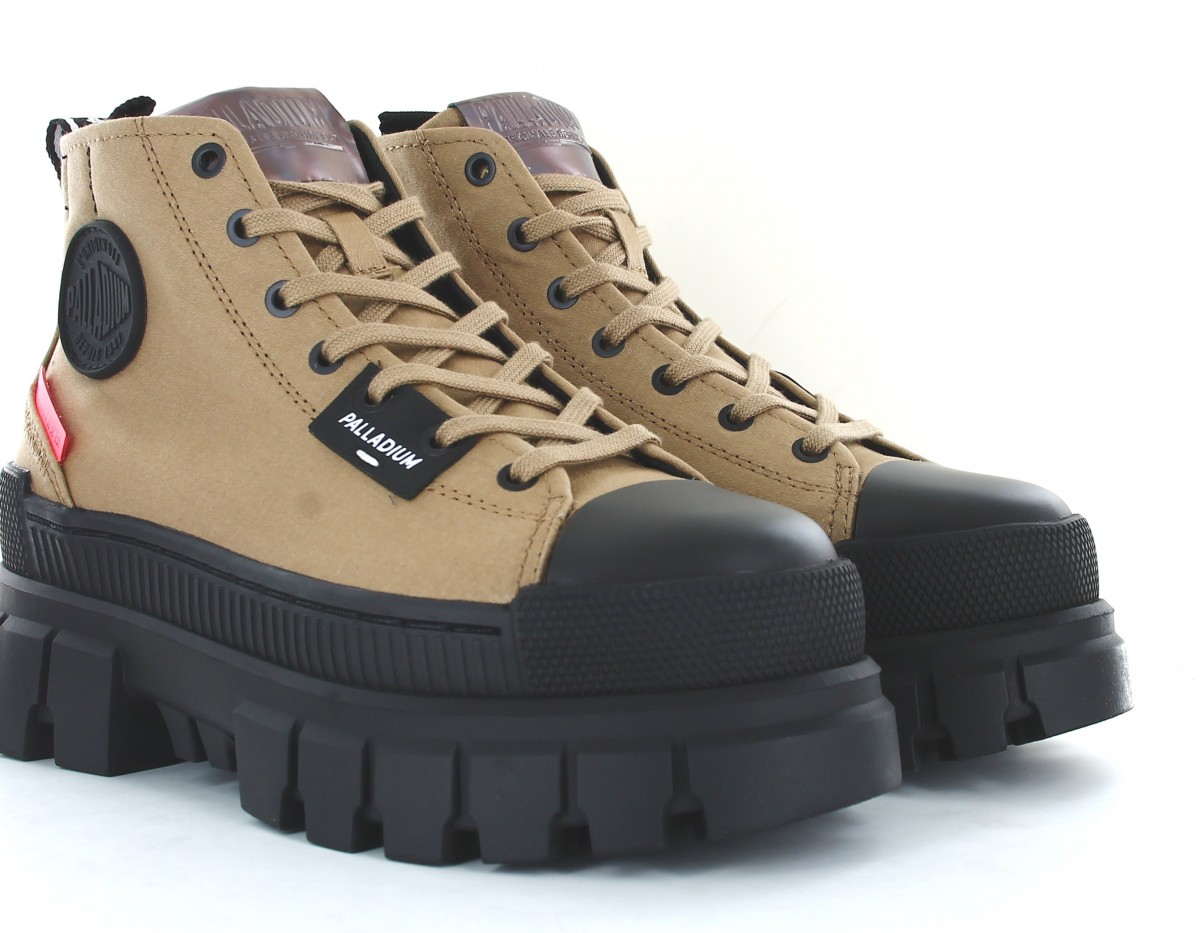 Palladium Revolt hi tx marron noir