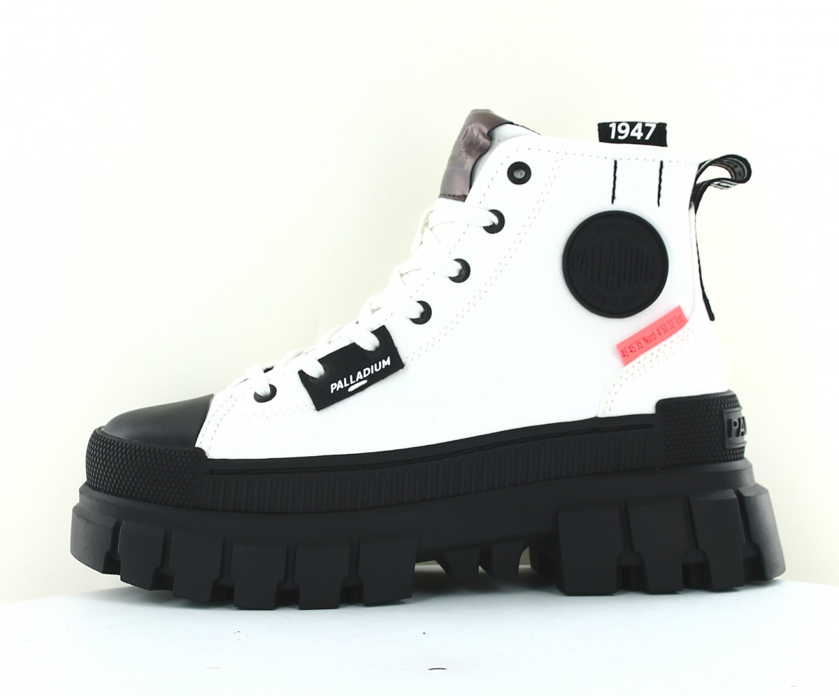 Palladium Revolt hi tx blanc noir rose