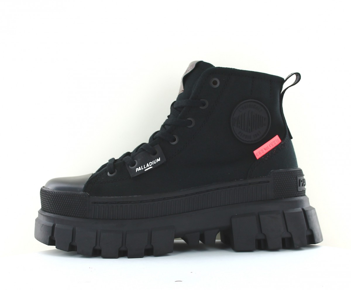 Palladium Revolt hi tx noir noir rose