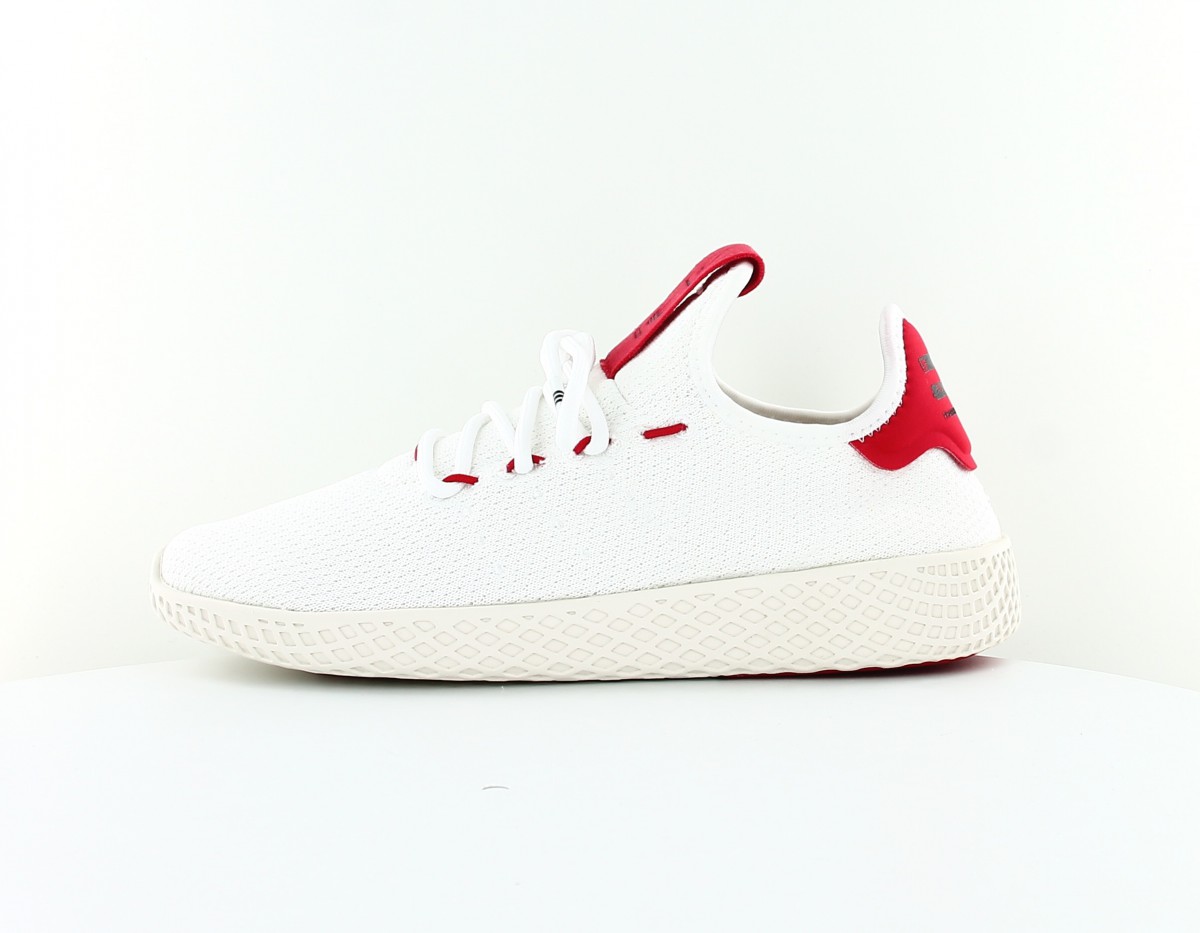 Adidas Pharell Williams Tennis HU blanc rouge