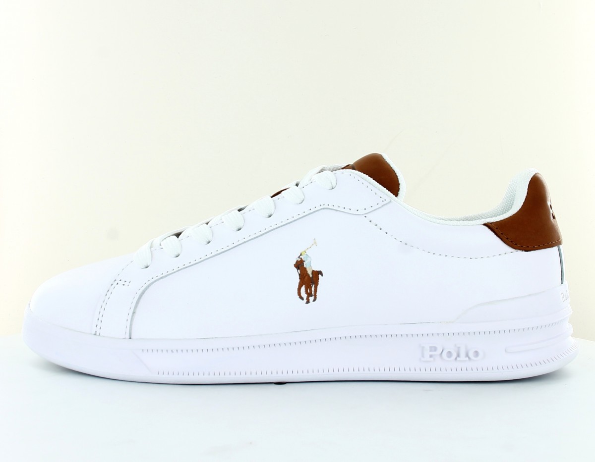 Polo Ralph Lauren Hrt CT II blanc marron