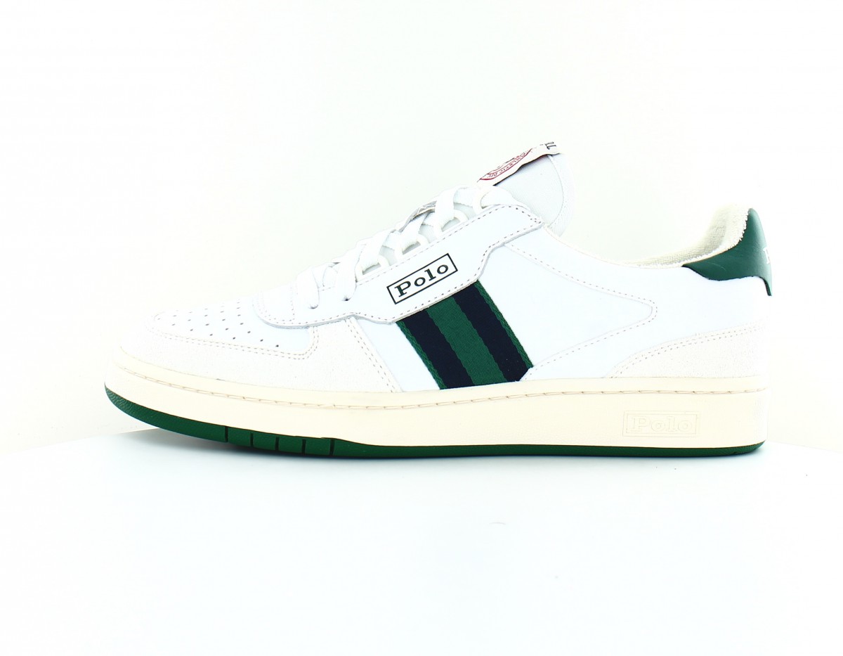 Polo Ralph Lauren polo court blanc vert