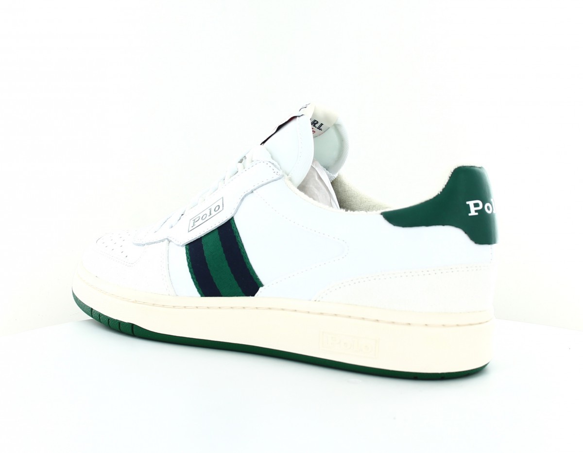 Polo Ralph Lauren polo court blanc vert