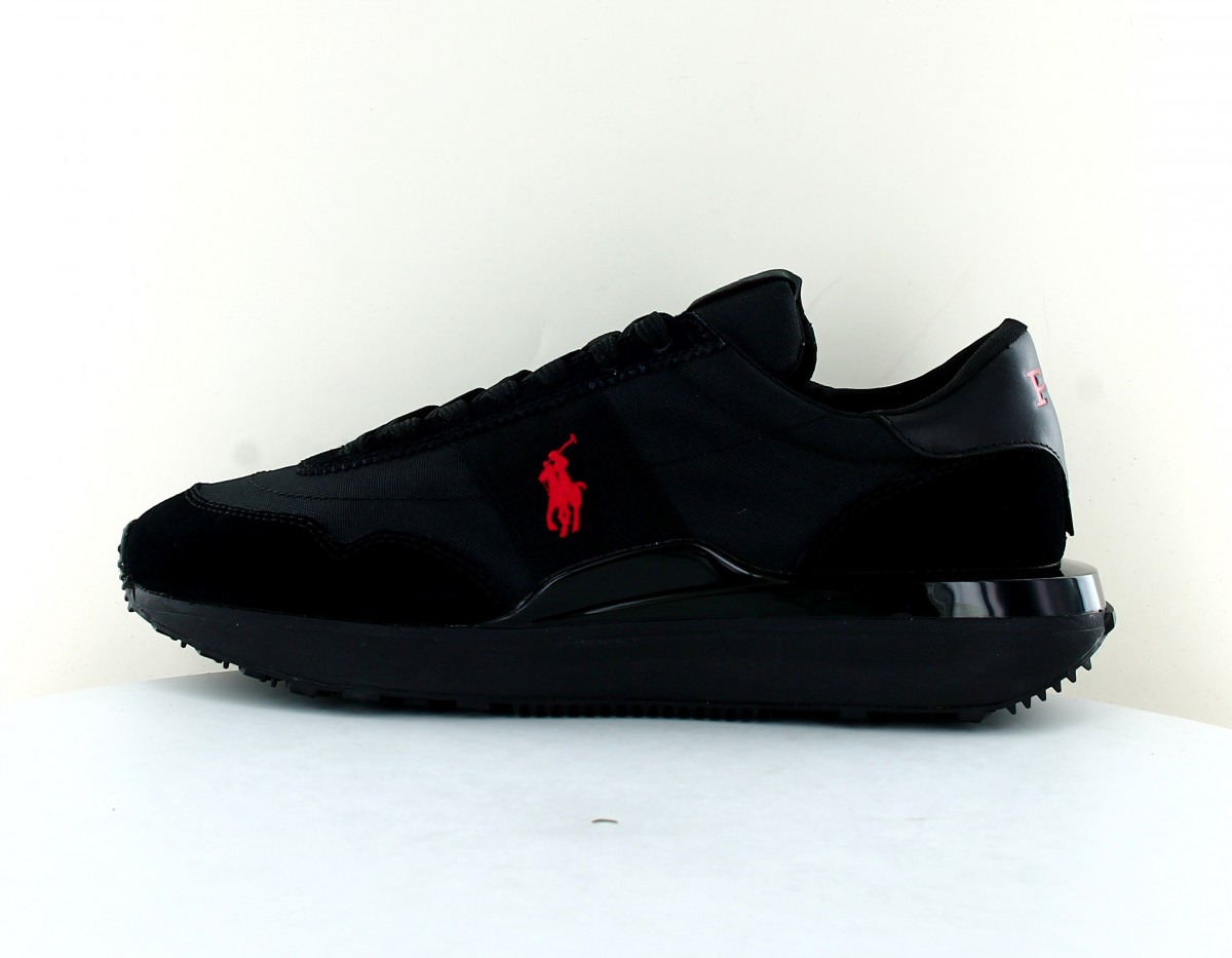 Polo Ralph Lauren Train 89 pp sneakers low top lace noir rouge