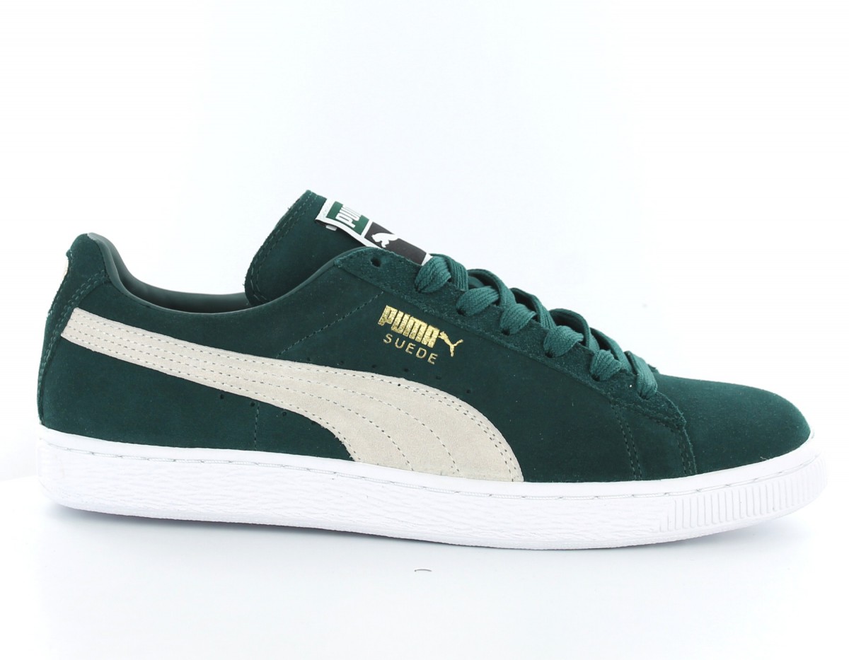 Puma suede classic VERT/BLANC