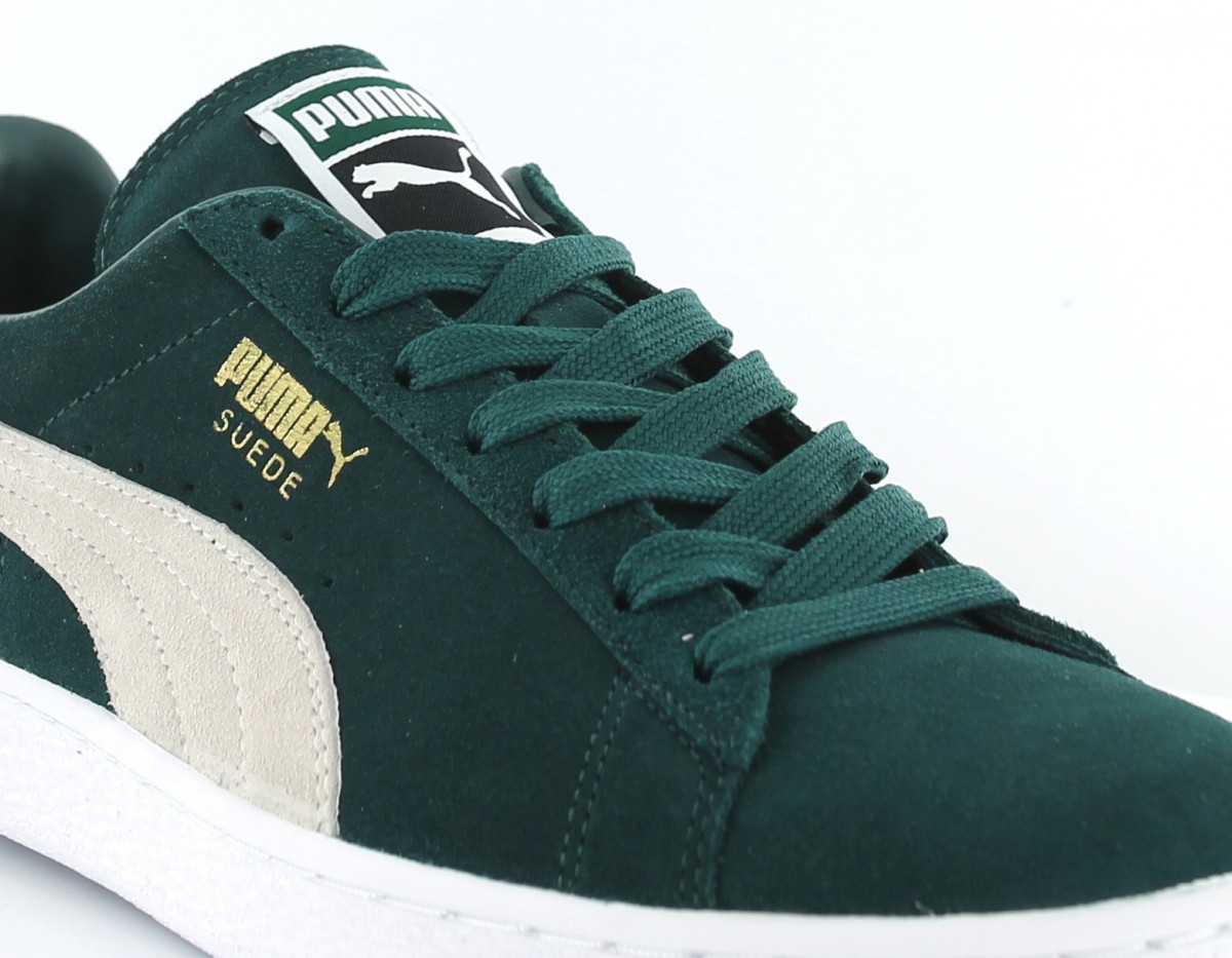 Puma suede classic VERT/BLANC