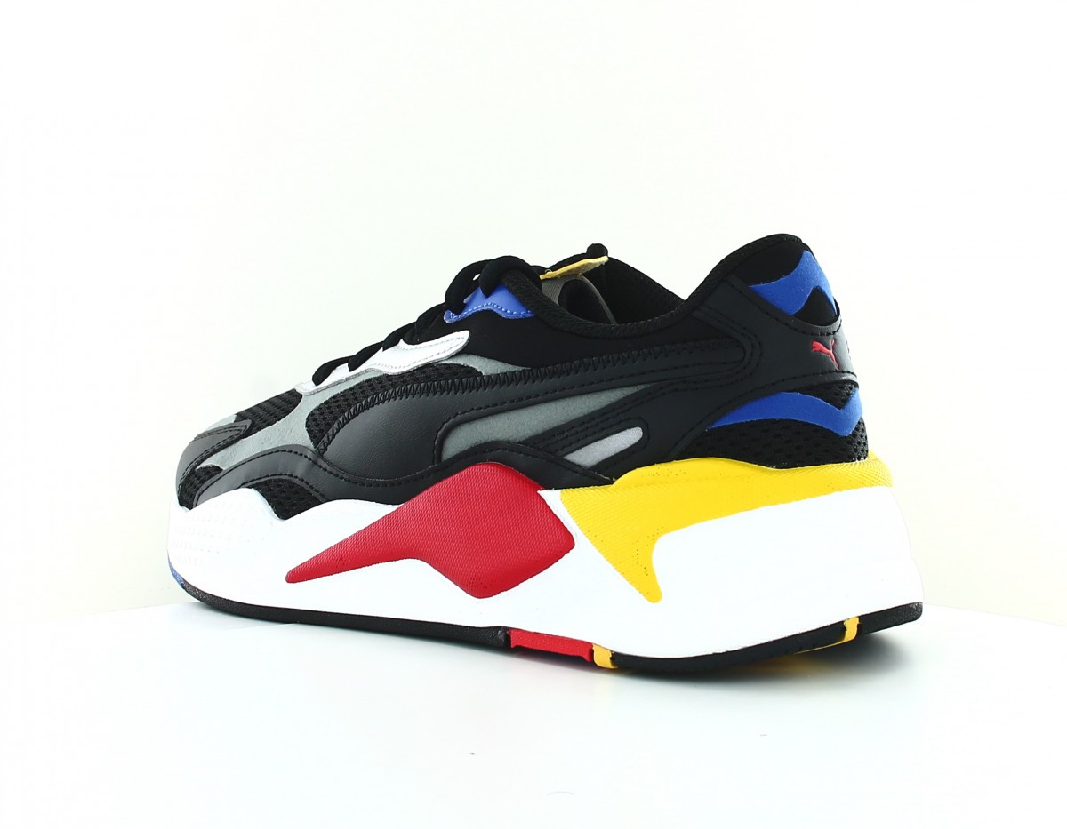 Puma Rsx 3 og noir rouge jaune blanc bleu 373236-11