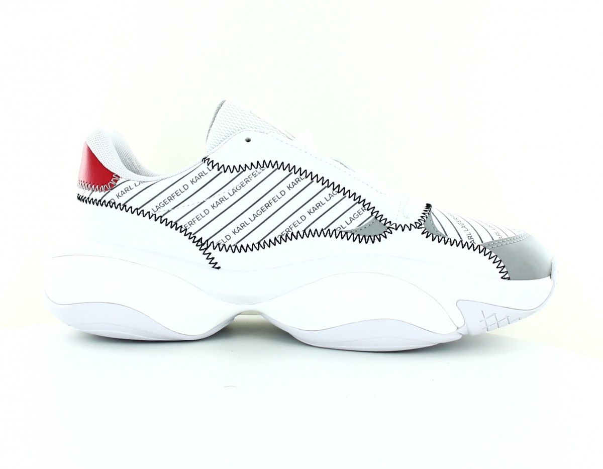 Puma Alteration karl lagerfeld blanc gris rouge