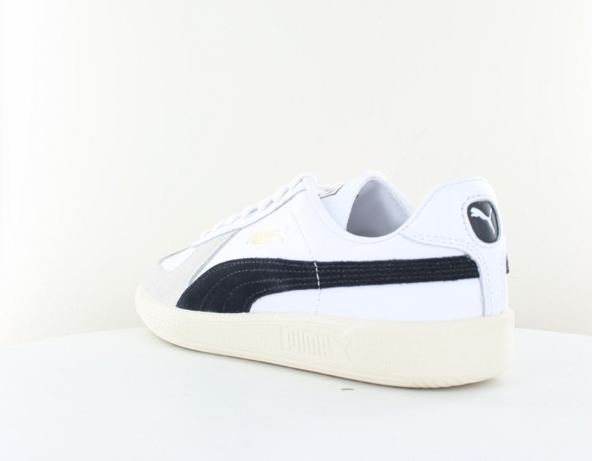 Puma Army trainer blanc noir beige