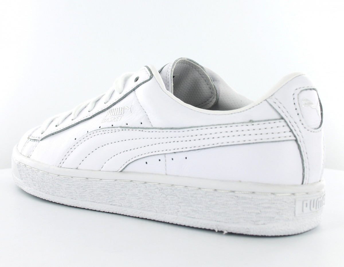 Puma Basket classic LFS Mono Blanc/Argent