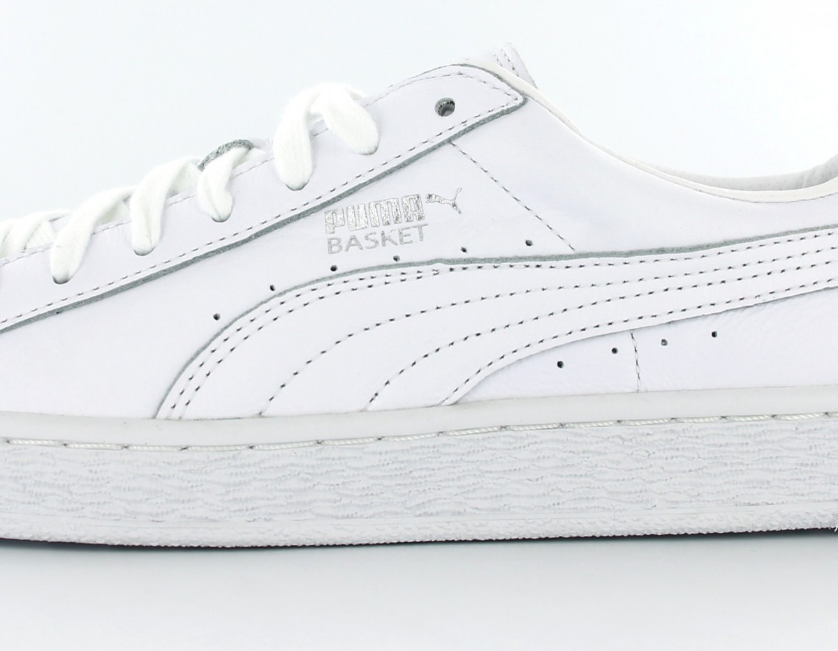 Puma Basket classic LFS Mono Blanc/Argent