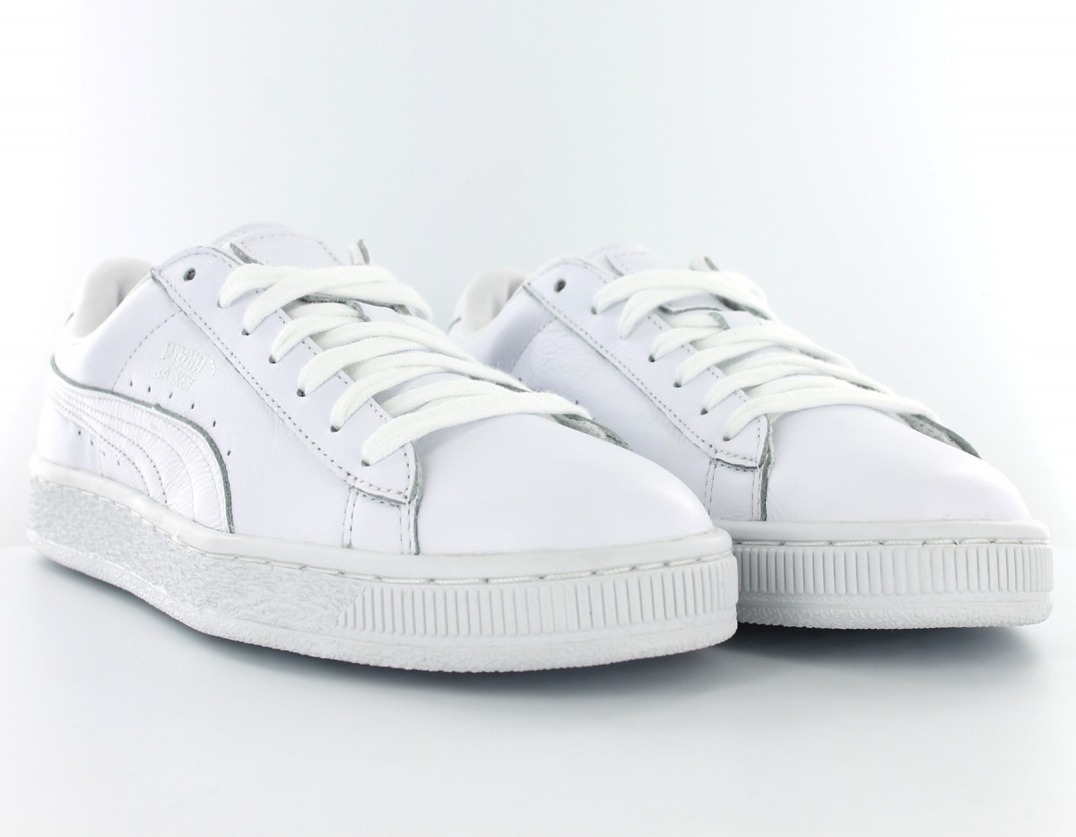 Puma Basket classic LFS Mono Blanc/Argent