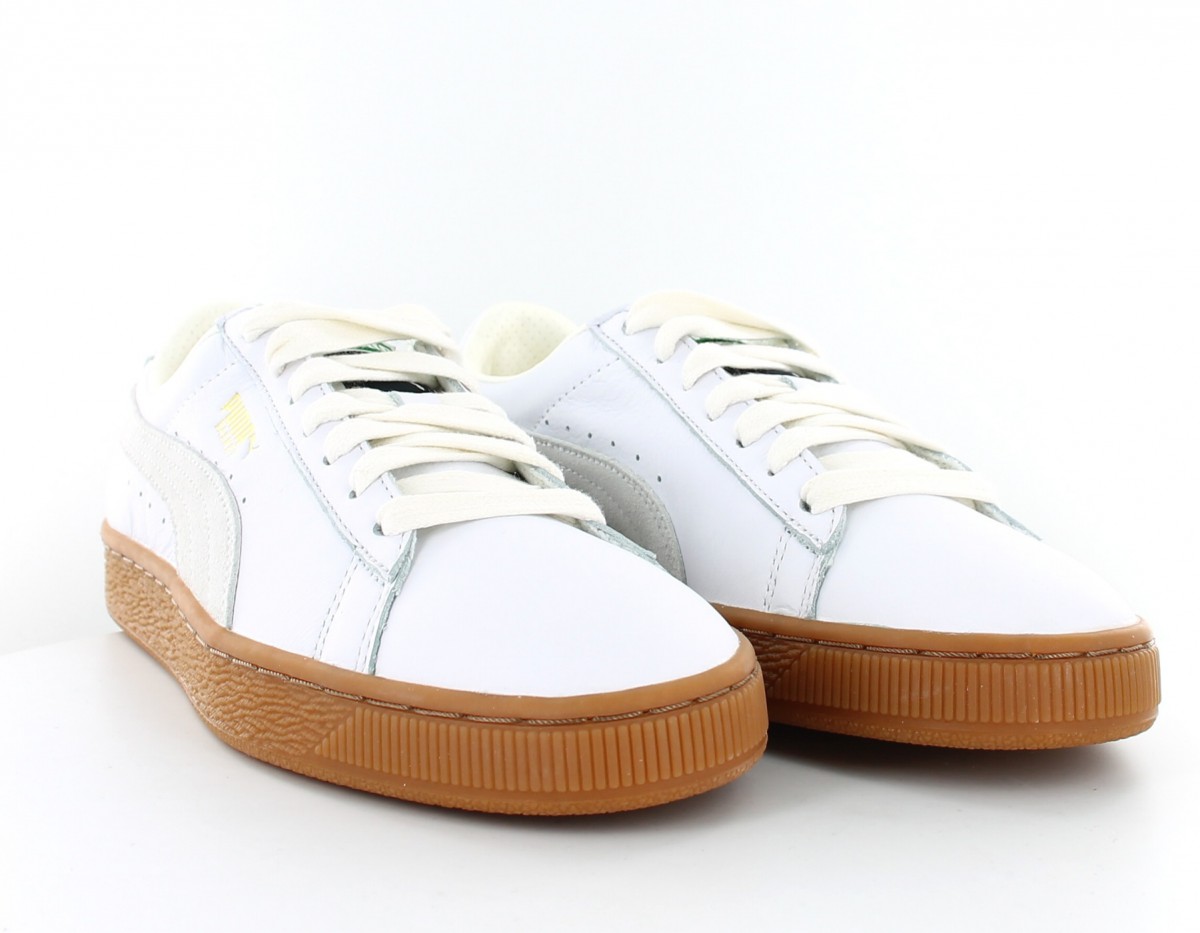 Puma Basket Classic Gum Deluxe Blanc-Gomme