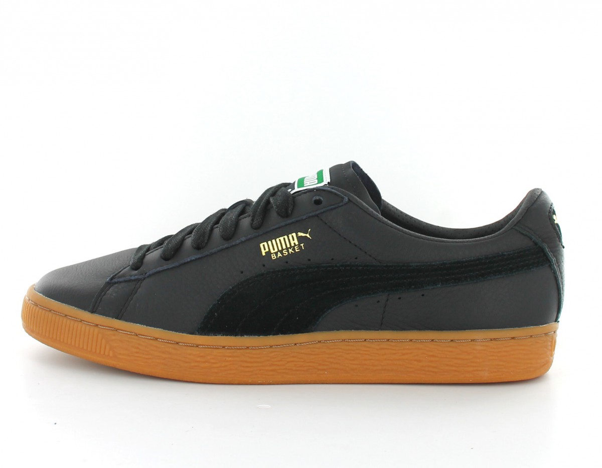 Puma Basket Classic Gum Deluxe Noir-Gomme