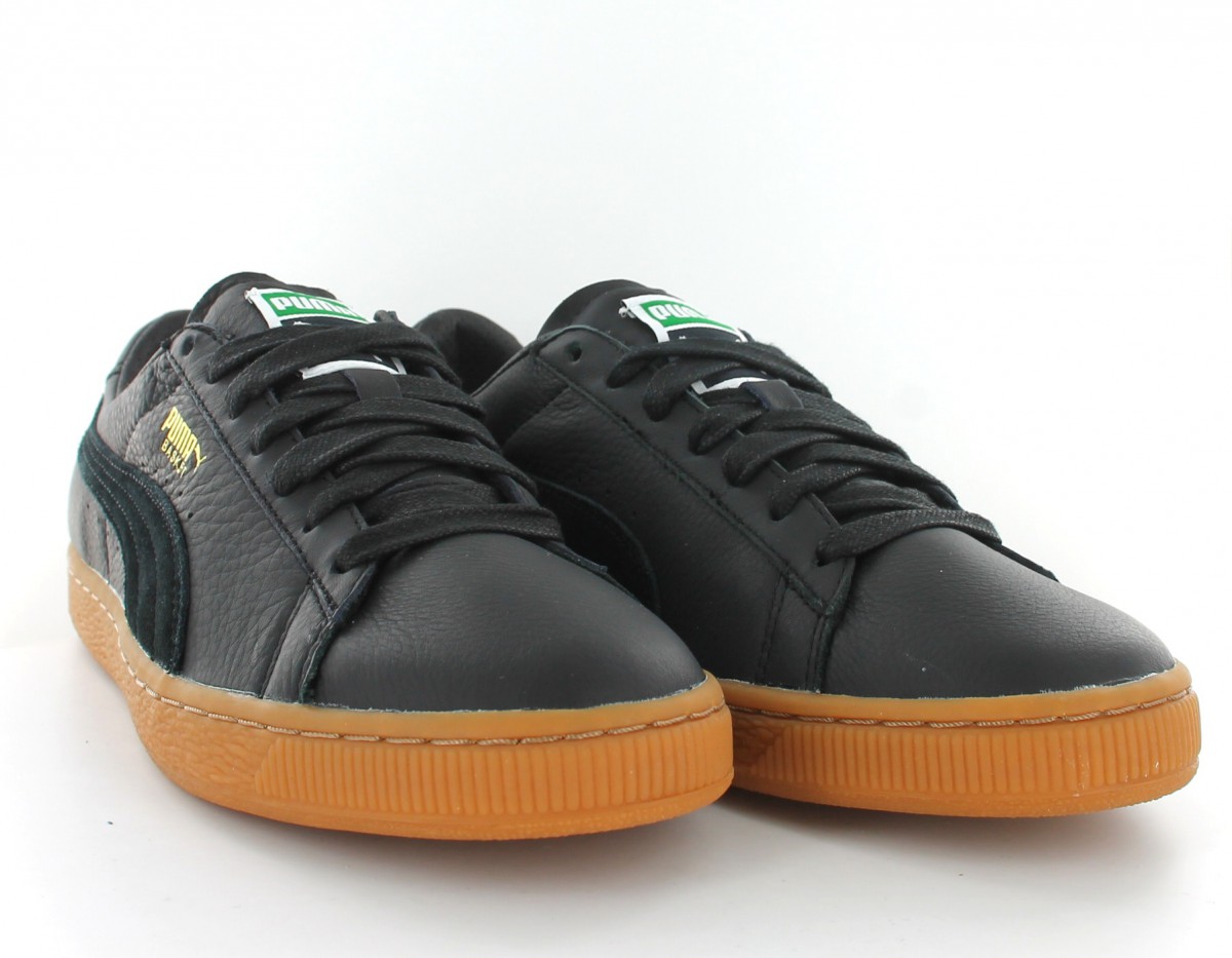 Puma Basket Classic Gum Deluxe Noir-Gomme