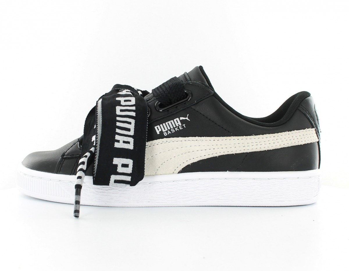 Puma Basket Heart DE Black/White