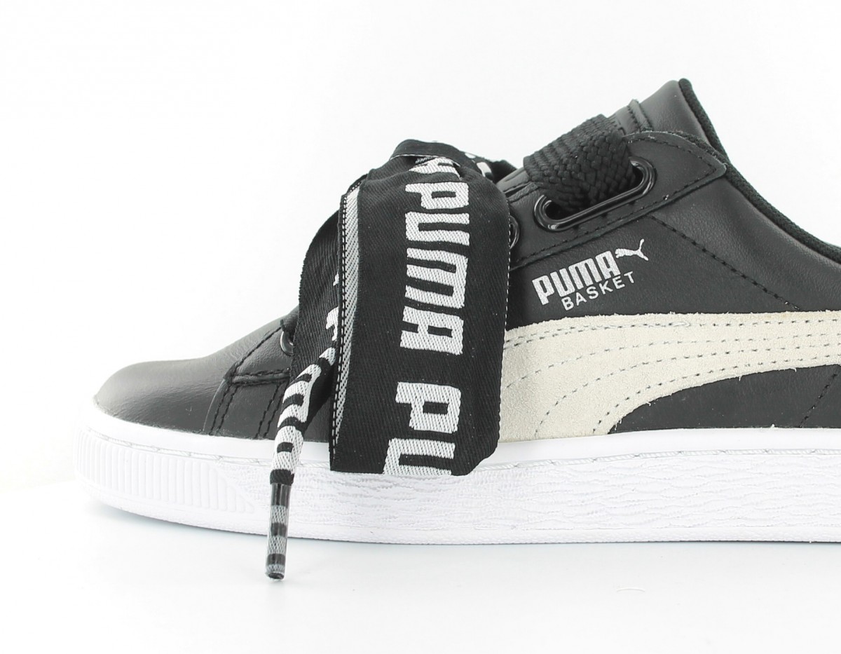 Puma Basket Heart DE Black/White