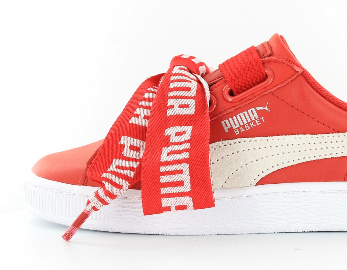 Puma Basket Heart DE Red/white