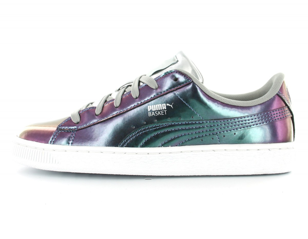 Puma Basket Classic Hologramme holograme-silver