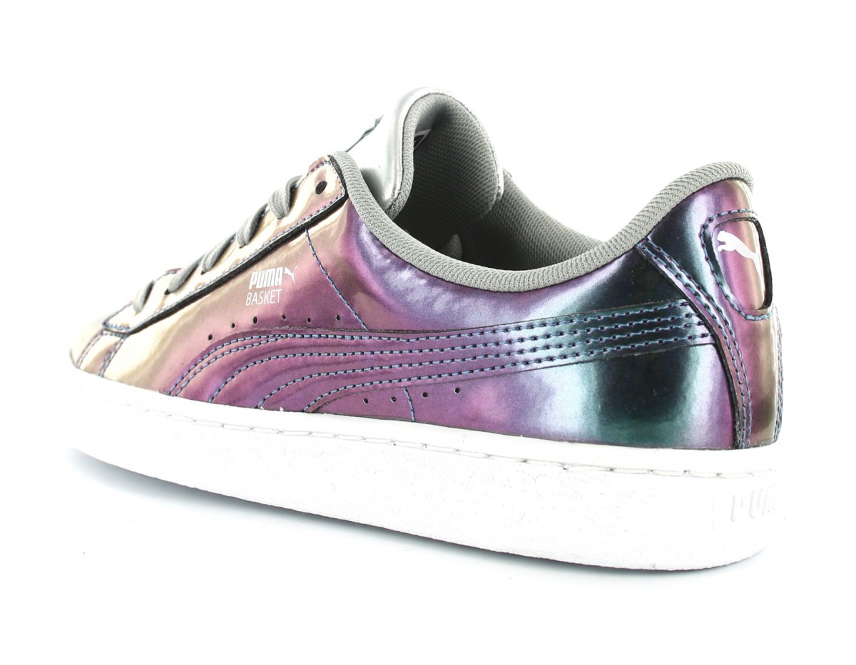 Puma Basket Classic Hologramme holograme-silver