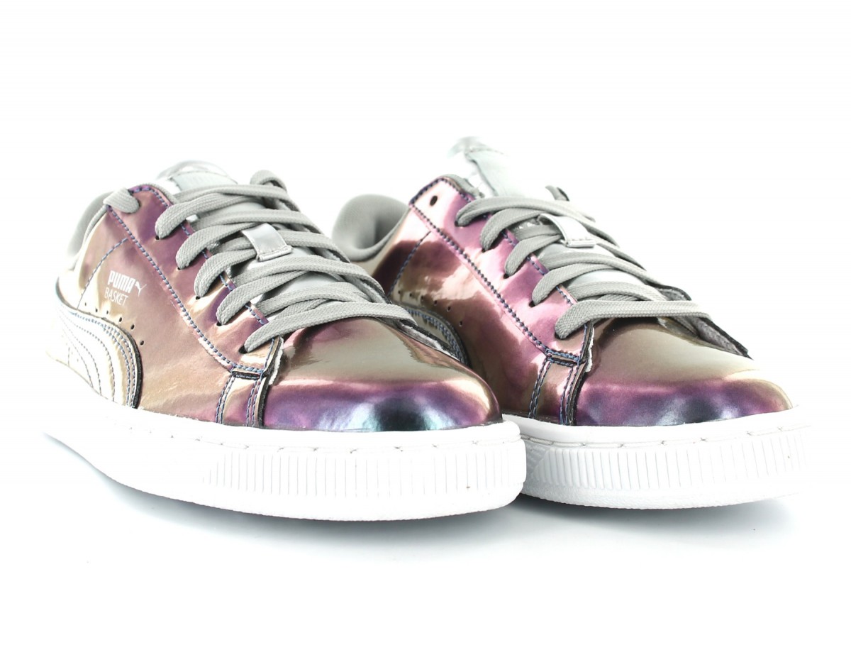 Puma Basket Classic Hologramme holograme-silver