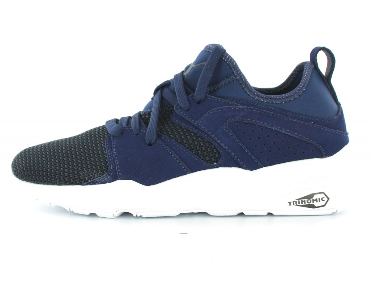 Puma Blaze of Glory Soft Tech Bleu Marine-Blanc