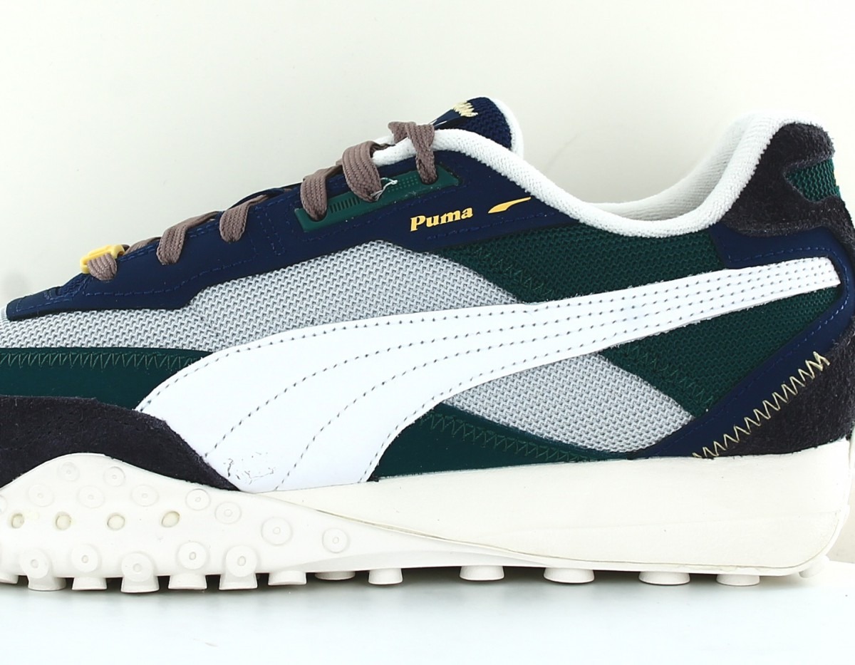 Puma Blktop rider premium blanc vert bleu noir