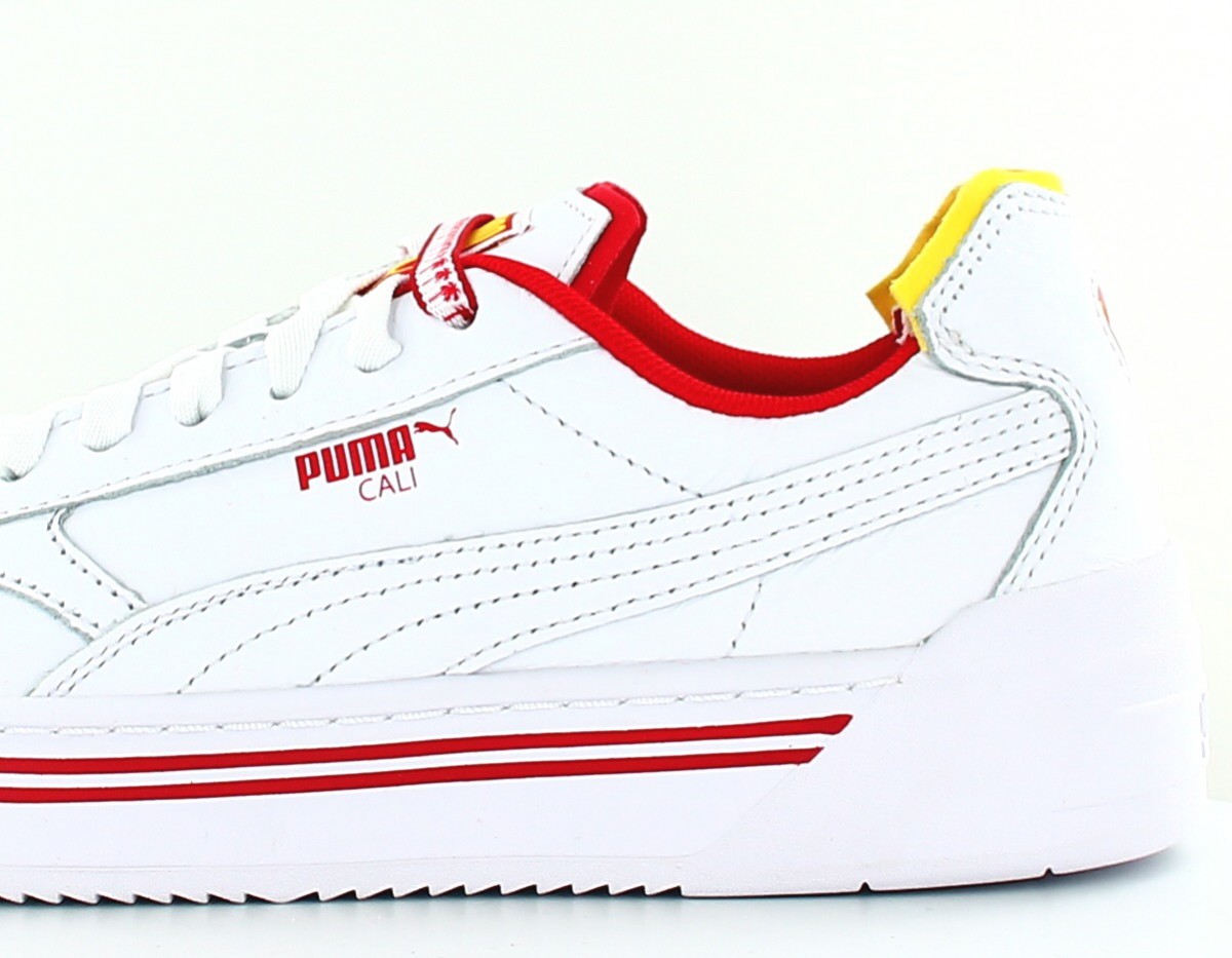 Puma Cali-0 drive thru cc blanc rouge