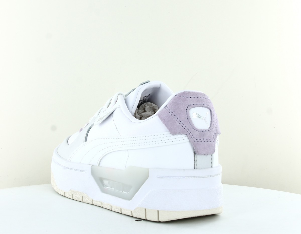 Puma Cali dream blanc violet lavande beige