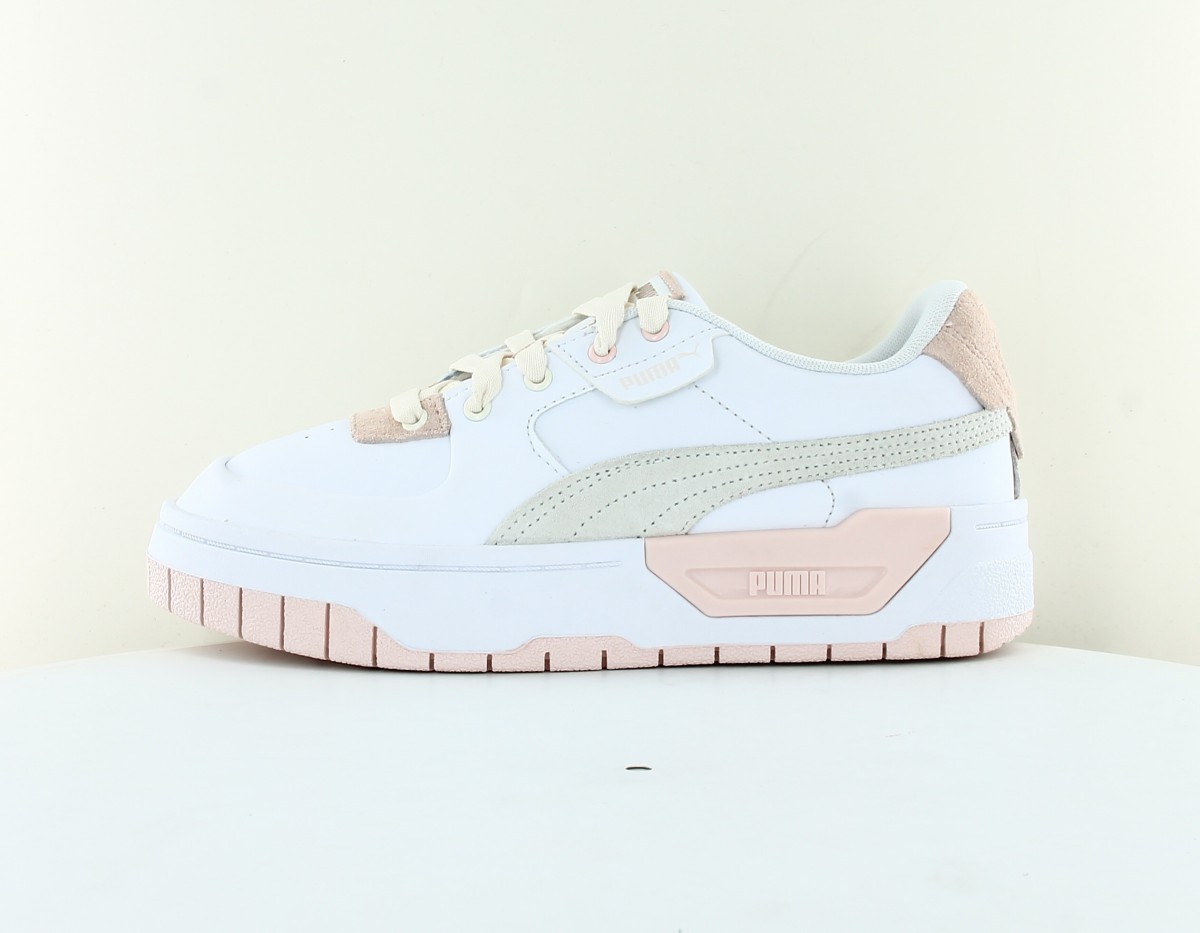 Puma Cali dream colorpop blanc rose pale beige