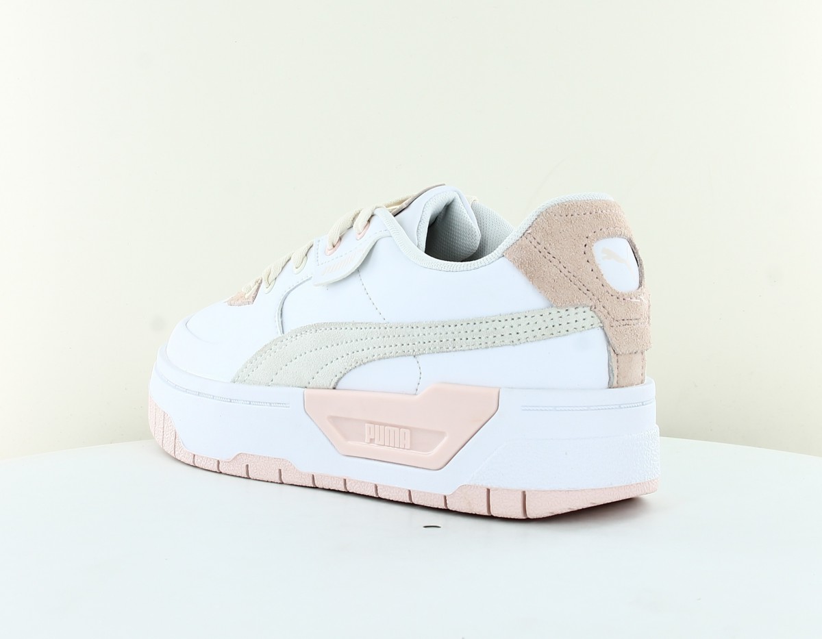 Puma Cali dream colorpop blanc rose pale beige