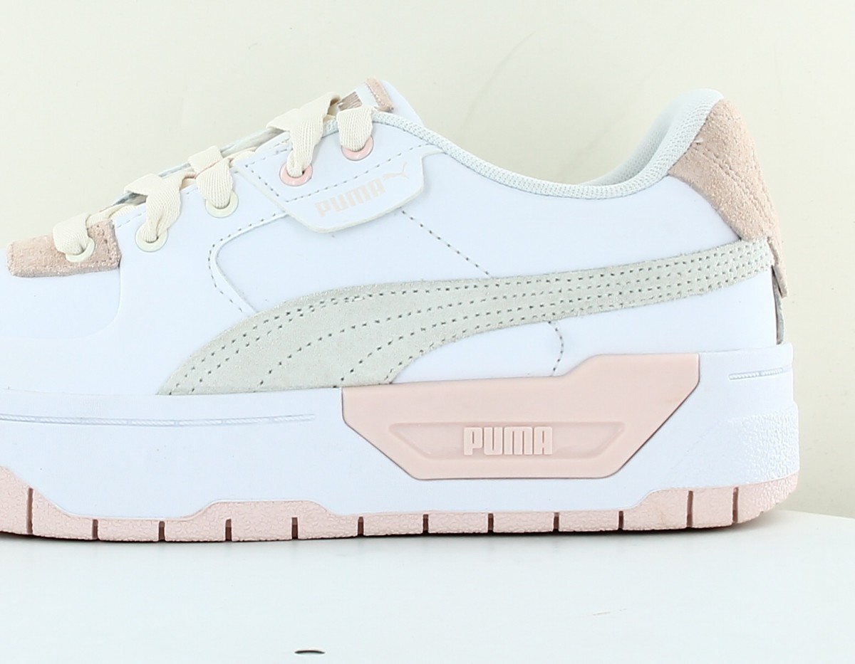 Puma Cali dream colorpop blanc rose pale beige