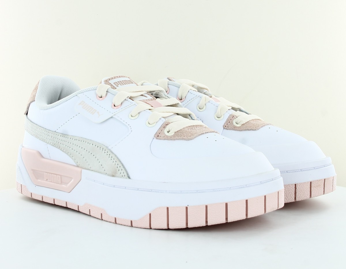 Puma Cali dream colorpop blanc rose pale beige