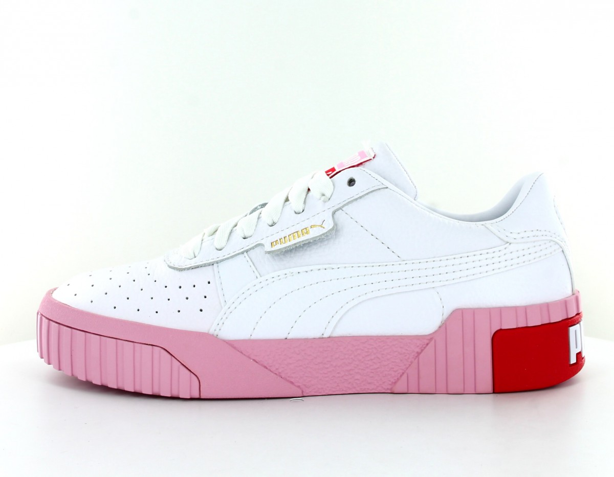 Puma Cali Fashion blanc-rose-rouge